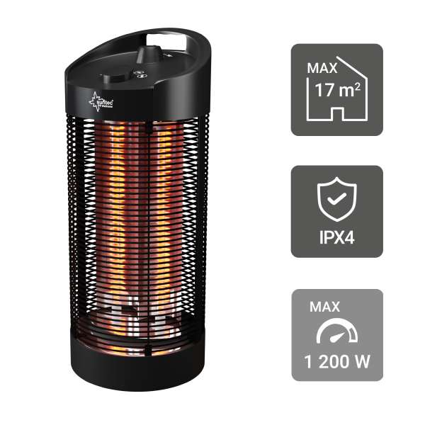 CHAUFFAGE RADIANT HEAT RAY CARBON TOWER 1200 OSC